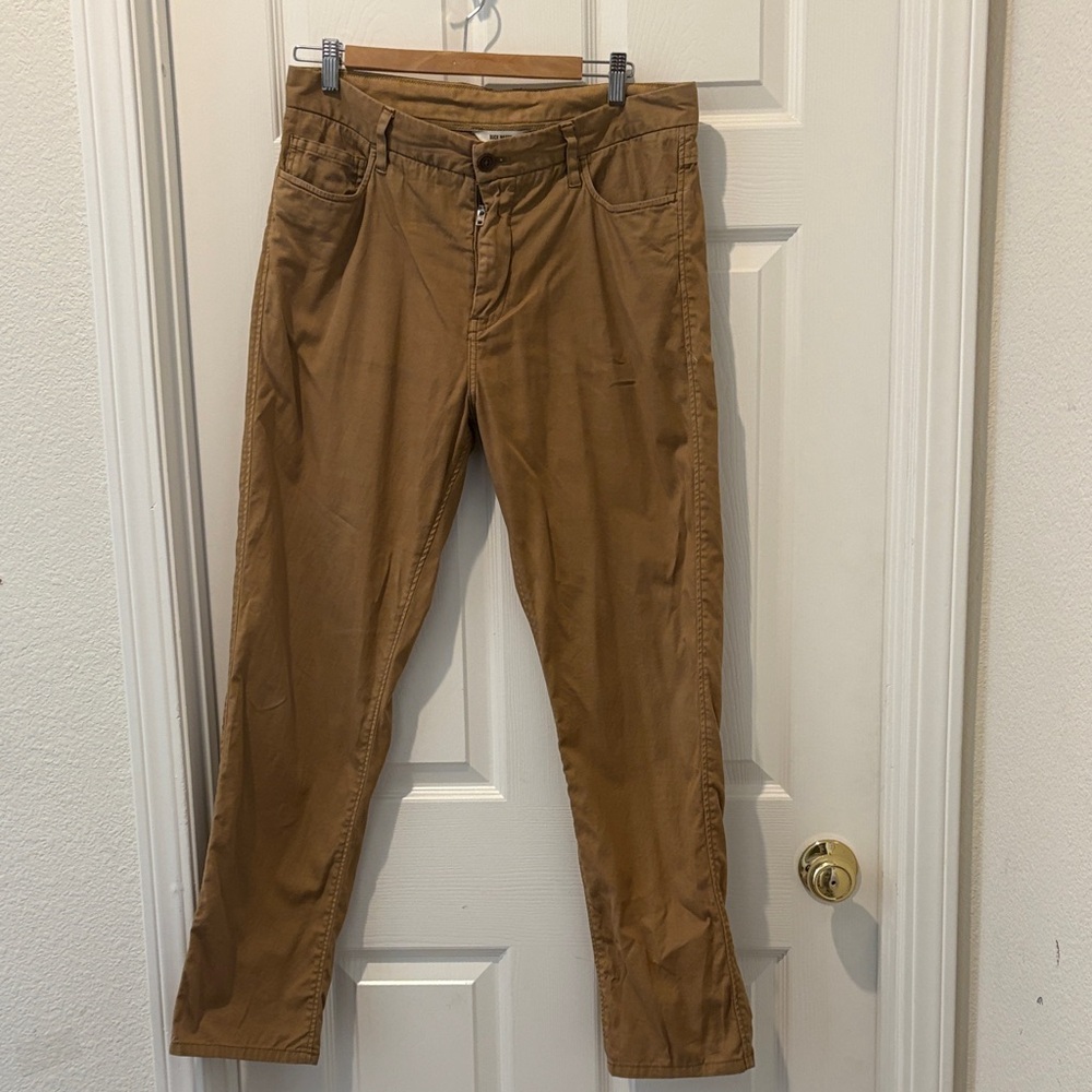 Buck Mason Men's Brown Chinos